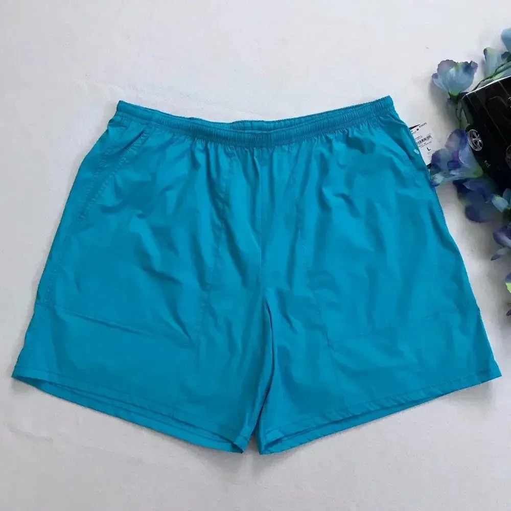 Lands' End NWT Blue Sport Swim Trunk Men Various